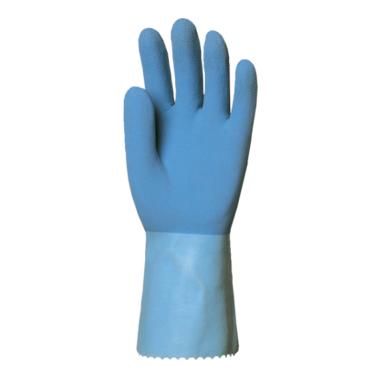 Latex glove 30cm, blue