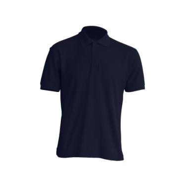 Short sleeve polo shirt, dark blue