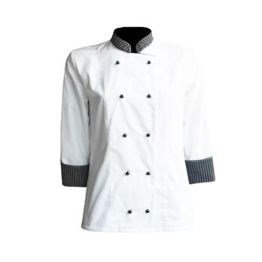 ADRIATIC women’s chef uniform white