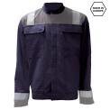 MERU safety work jacket navy blue