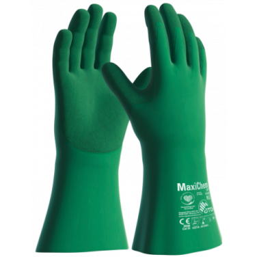 ATG MaxiChem long cuff glove green 35cm