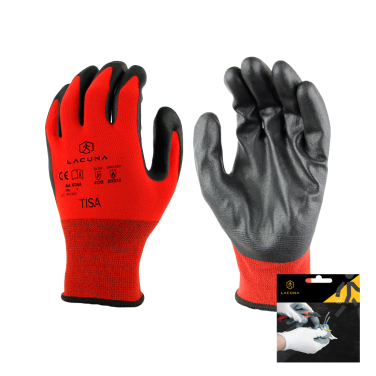 TISA nitrile coated glove res