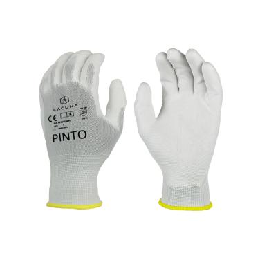 PINTO PU coated glove white