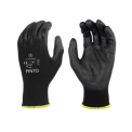 PINTO PU coated glove black