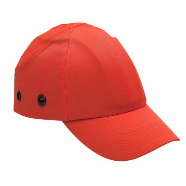 Cap with protection hi-vis orange