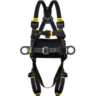 DIELECTRIC double point safety harness with waist belt