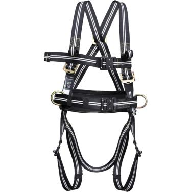 FIRE FREE double point safety harness with waist belt