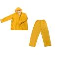 PVC RAINY rain suit yellow