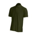 Men’s short sleeve polo shirt, dark green