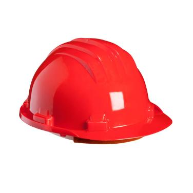 5RG Electricians helmet with size adjustment wheel, red