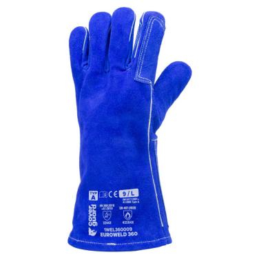 EUROWELD welding gloves, blue