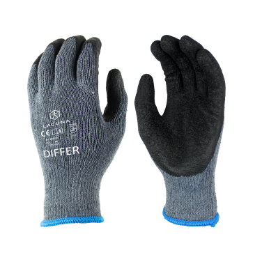DIFFER latex coated glove grey, size 10