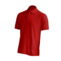 Men’s short sleeve polo shirt, red