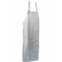 Polyurethane apron, white, 120x90 cm