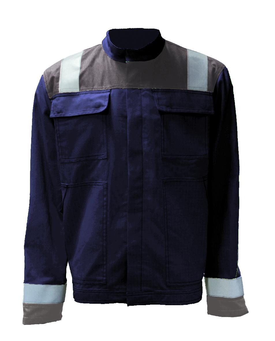 LAWU safety work jacket navy blue - Pharsol Protect - Delovna oprema
