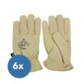 HIVER winter glove yellow, 6/10