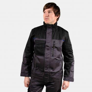NORTH TECH work jacket, grey-blue