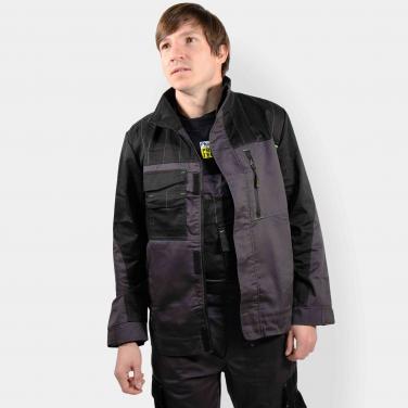 NORTH TECH work jacket, grey-green