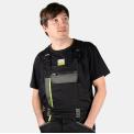 BERGEN FLEX work trousers with a bib