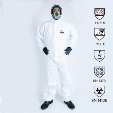 Single-use coverall, WeePro