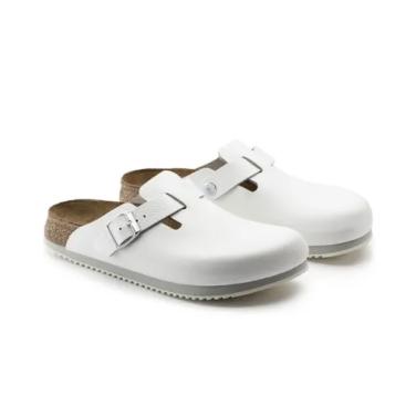 Birkenstock Boston Super Grip Natural Leather sandals