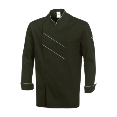 BP® chef's jacket white-black