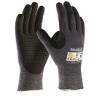 ATG MaxiCut Ultra glove with dots, blue-black