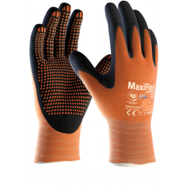 ATG MaxiFlex Endurance AD-APT palm coated glove (single pack)