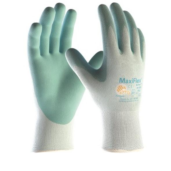 ATG MaxiFlex Cut Active glove light blue