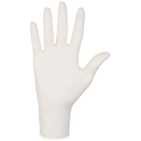 Santex disposable latex gloves with powder