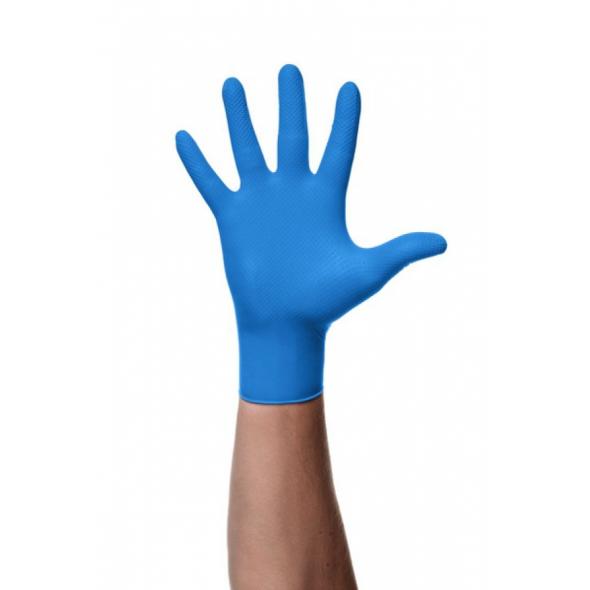 GoGrip PRO disposable gloves, blue