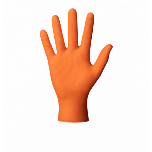 GoGrip PRO disposable gloves, orange