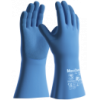 ATG MaxiChem Latex long cuff glove blue 35cm, 12/1