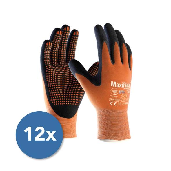ATG MaxiFlex Endurance AD-APT palm coated glove, 12/1