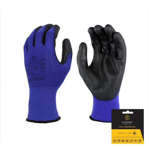 HONDO PU coated glove, size 10, 1/1