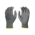 PINTO PU coated glove grey, 12/1