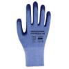 Latex coated glove, blue, 10/1