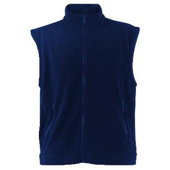 BINAS fleece waistcoat blue