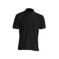 Men’s short sleeve polo shirt, black