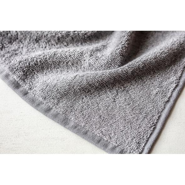 Towel, light grey, 100x150