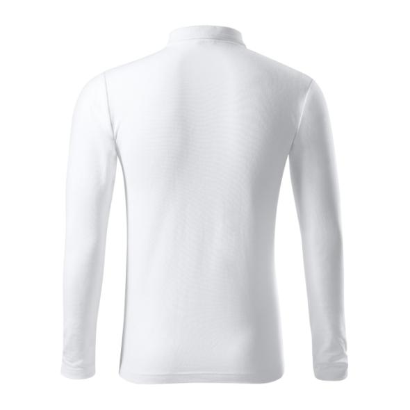 The Men's Long Sleeve Polo Shirt Malfini Pique LS