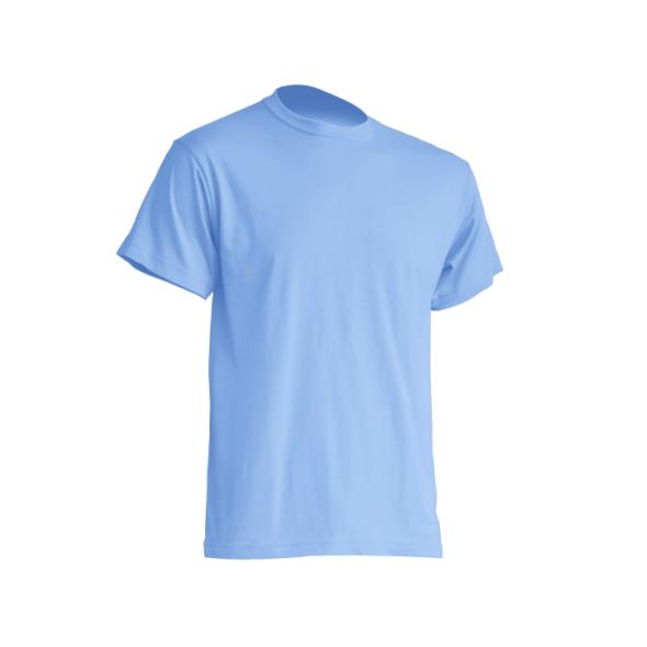 Men’s short sleeve T-shirt, light blue