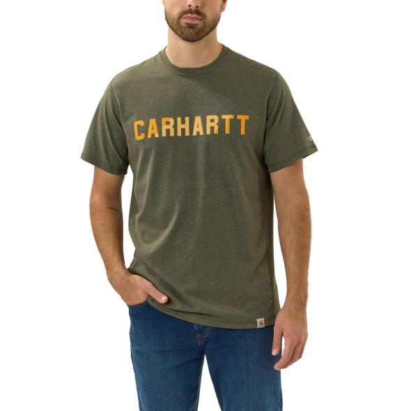 Carhartt Force Flex Block Logo T-Shirt