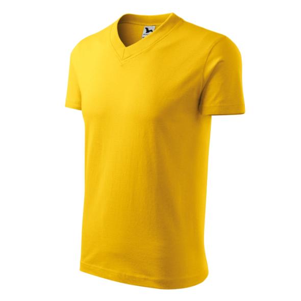 Malfini V-neck short-sleeved shirt