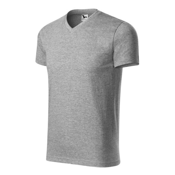 Malfini Heavy V-neck short-sleeved shirt