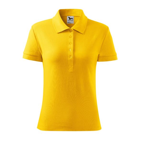 The Malfini Cotton Heavy Women's Short-Sleeve Polo Shirt