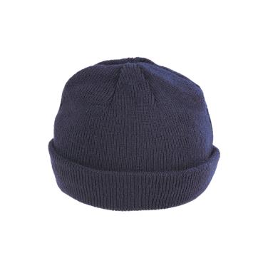 Winter beanie with lining – blue