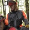 HEWER cut resistant work jacket, grey